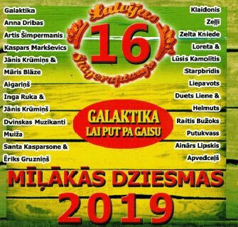 CD Latvijas Šlāgeraptauja - Mīļākās Dziesmas 2019 Nr. 16