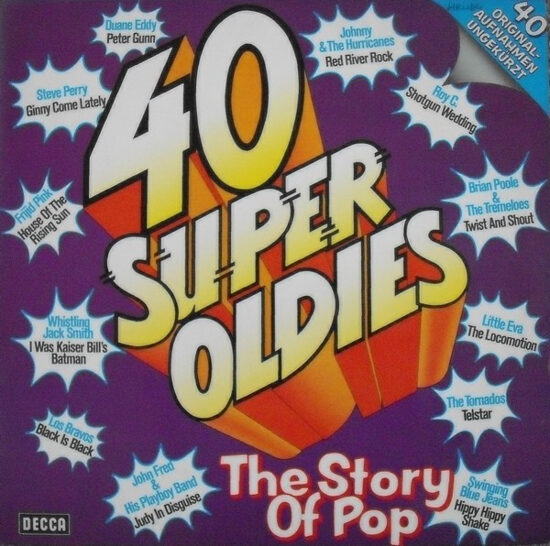 Various – 40 Super Oldies - The Story Of Pop