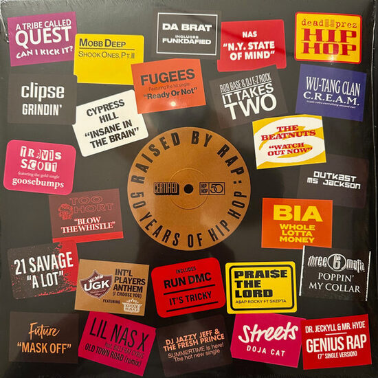 Various – Raised By Rap: 50 Years Of Hip Hop