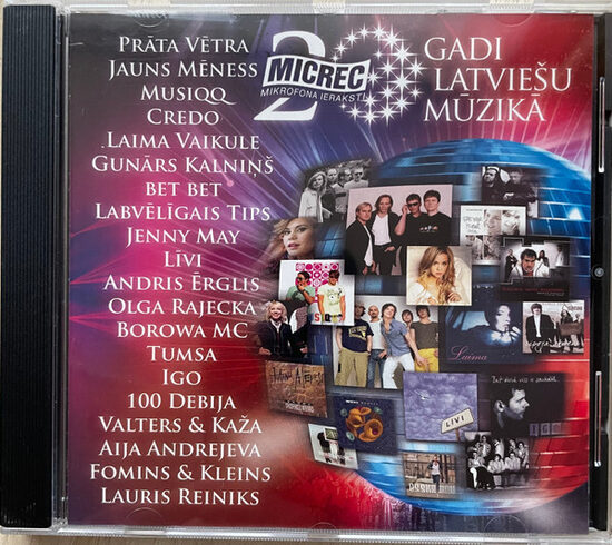 CD 20 Gadi Latviešu Mūzikā