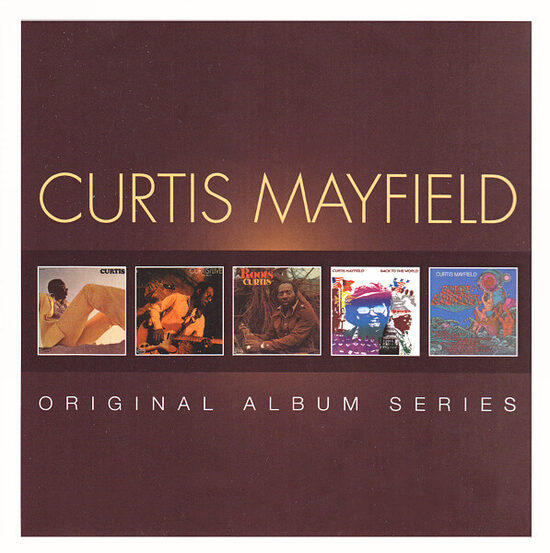 CD Curtis Mayfield – Original Album Series