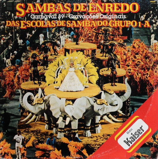  Sambas De Enredo Das Escolas De Samba Do Grupo 1A - Carnaval 89