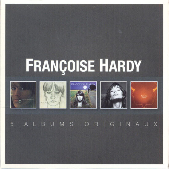 CD Françoise Hardy – 5 Albums Originaux