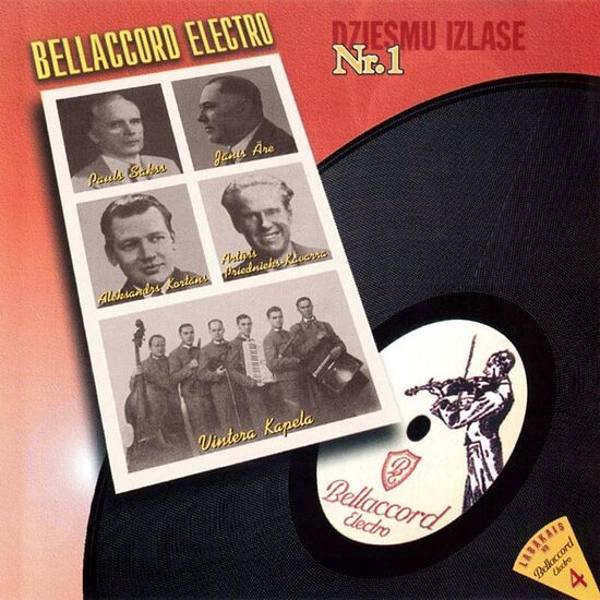 CD BELLACCORD ELECTRO DZIESMU IZLASE NR.1