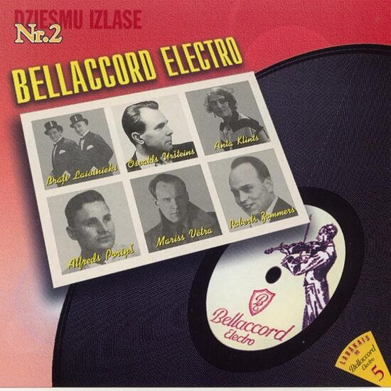 CD BELLACCORD ELECTRO DZIESMU IZLASE NR.2