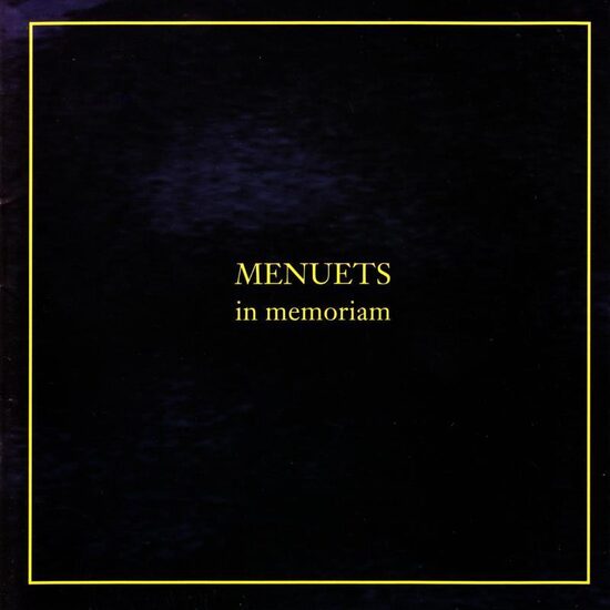 CD Menuets-In Memoriam